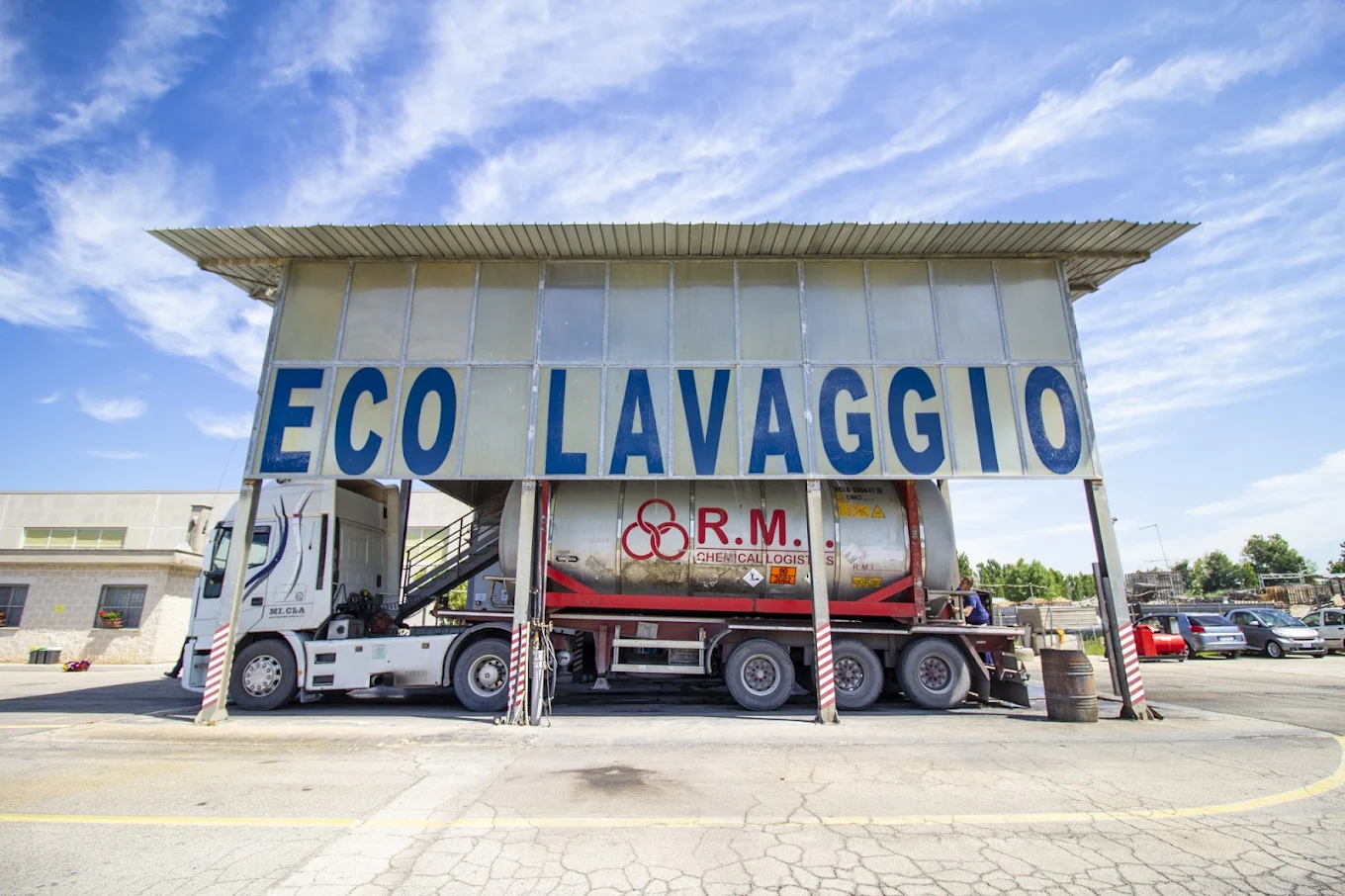 Eco Lavaggio insegna